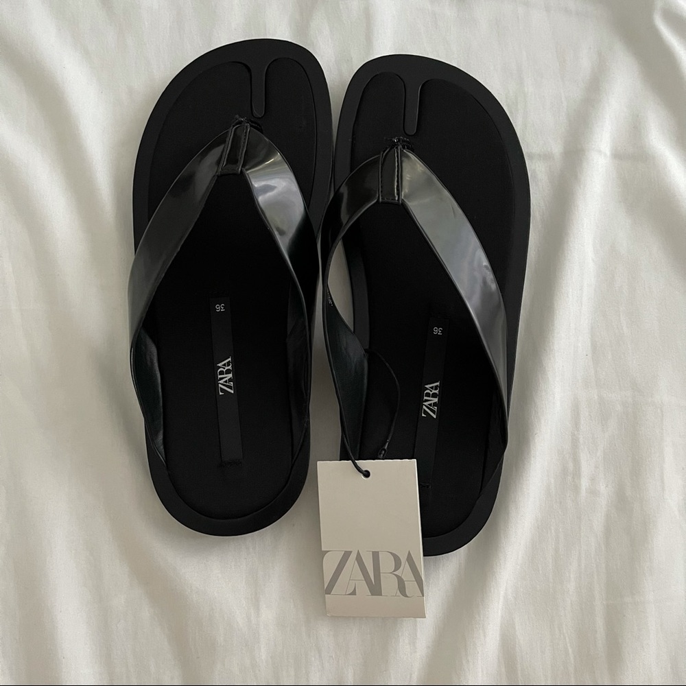 Black Zara Sandals